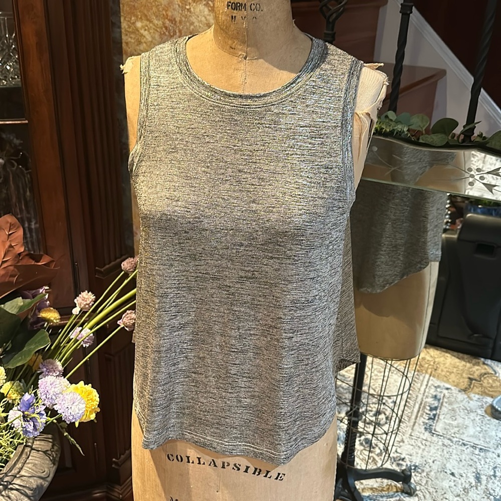 Anthropologie Shimmer Tank